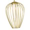 Z-Lite Savanti Pendant, 1-Light, 12 In.W x 16.5 In.H, Modern Gold/White Opal 7507-12MGLD - alternate 4